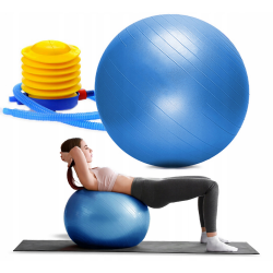 FITNESS GYMNASTICKÝ MÍČ CVIČENI BALON + PUMPIČKA !