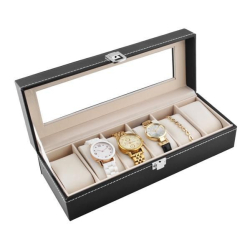 BOX NA HODINKY POUZDRO NA 6KS HODINEK 