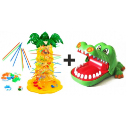 HRA PADAJÍCÍ OPIČKY OPICE + KROKODÝL U ZUBAŘE