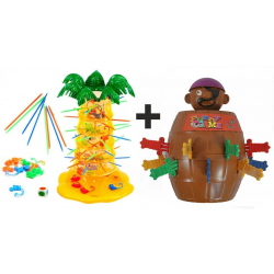 HRA PADAJÍCÍ OPIČKY OPICE + PIRÁT V SUDU 