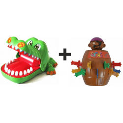 HRA KROKODÝL U ZUBAŘE + PIRÁT V SUDU 