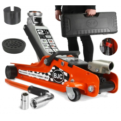 POJÍZDNÝ HYDRAULICKÝ ZVEDÁK 2,5T NÍZKOPROFILOVÝ BJC S KUFREM